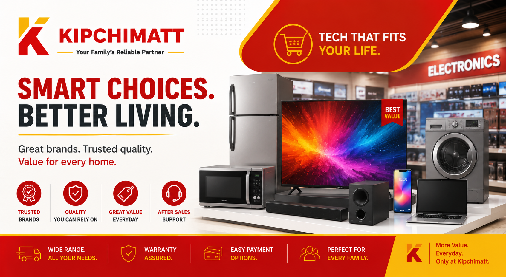 Kipchimatt smart choices, better living electronics