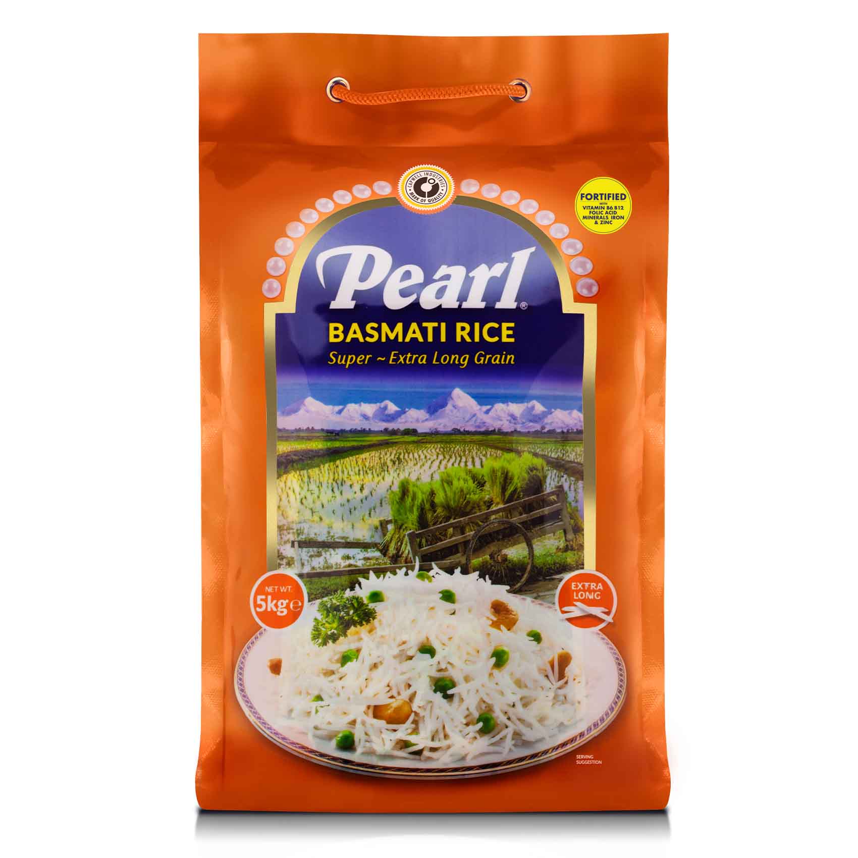 Pearl Basmati Rice Super Extra Long Grain 5kg