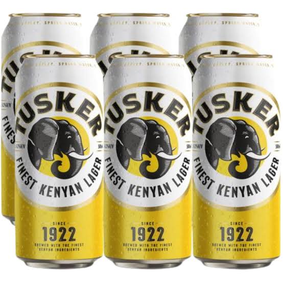 Tusker Lager 500ml (6-Pack)